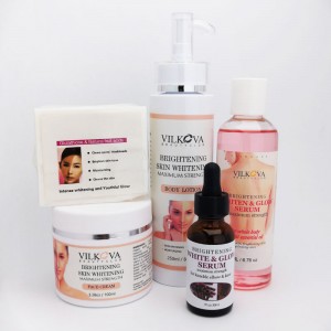 Luxurious products sets Glutathione kojic acid arbutin Vitamin C for Whitening Firming Nourishing dark skin