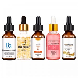 Private Label Wholesale OEM 100% Pure Hyaluronic Acid Facial Skin Care Face Serum Whitening Natural Organic Vitamin c Serum
