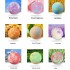 Private Label Top Seller Colorful Rich Bubble Bath Bomb Ball Supplies Hemp Fizzies Rainbow Herbal Bath Bombs 9pcs