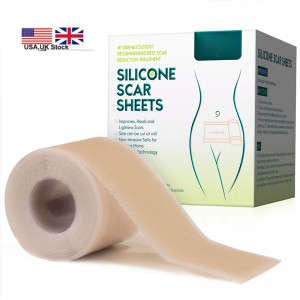 Wholesale Best Sell Silicone Patch Scars Scar Away Gel Sheets Silicone Scar Removal Sheet