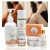 Custom Logo Vitamin C Skin Set Exfoliating Cream Serum Combo for Skin Hydration Body Lotion Carrot Skin Care Set