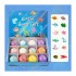 Factory Price Children Bath Bombs Gift Set 12pcs with Ocean Toys Natural Ingredients Relaxing Aroma Soft Foam Bath Bombs