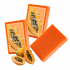 Bulk Purchase 100g Vegan Papaya Soap With Moisturizing Properties Custom Logo Soap