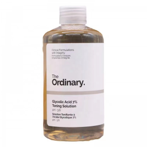 Original Supply 7% Glycolic Acid AHA Toner 240ml Organic Ingredients for Combination Skin Featuring Vitamin