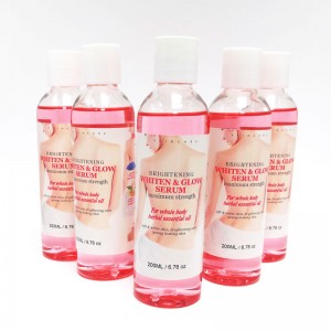 Private Label Kojic Acid Arbutin Jojoba Vitamin E Rosehip Whitening Oil for Body Skin Whitening for Black African Skin