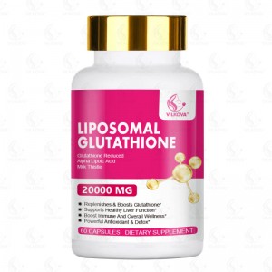 High Quality Reduced L-Glutathione Capsules Collagen for Adults Private Label Skin Whitening Supplement-Beauty Product Powder