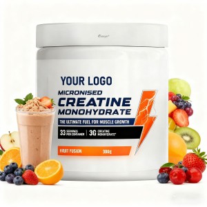 OEM/ODM Creatine Monohydrate Powder Pure Micronized Creatine Powder for Gain Lean Muscle, Strength & Support Workout Recovery