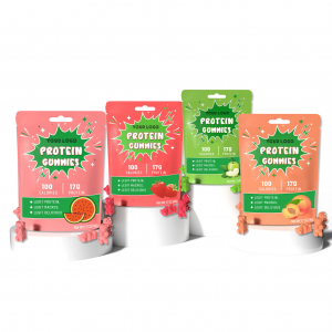 OEM/ODM Whey Protein Gummies High Protein Gummies for Adults and Children Support Provide Energy