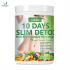 Customized 10 Days Slim Detox Shake Herbal Supplement High Fiber Appetite Suppressant Fat Burning Metabolism Support OEM