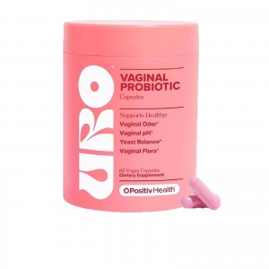 URO Vaginal Probiotic Vegan Capsules 60 Vegan Capsules, Designed for Feminine Intimate Health, Balances Vaginal Flora