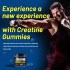 OEM Creatine Monohydrate Gummy Candy Energy Booster Halal Certified Supplement for Muscle Growth and Men