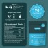 OEM ODM Private Package Magnesium Glycinate 3-in-1 Magnesium Capsules Complex Non-GMO Formula Capsules