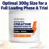 OEM/ODM Creatine Monohydrate Powder Pure Micronized Creatine Powder for Gain Lean Muscle, Strength & Support Workout Recovery
