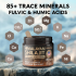 OEM Organic 100% Pure Shilajit Resin with 85+ Trace Minerals Fulvic Acid for Focus & Energy Immunity
