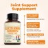High Strength Joint Support Capsules Glucosamine Chondroitin MSM Turmeric Boswellia for Pain Relief Stiffness GMO-Free
