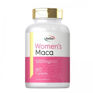 OEM Best Selling Flavored Black Maca Capsule Supplement All Natural Dietary for Adults Excluding Pregnant Women and Children