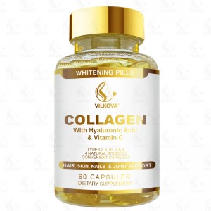 OEM Collagen Capsule with Hyaluronic Acid Vitamin C Beauty Anti-Aging and Antioxidant Pill for Adults Not for Pregnant Women
