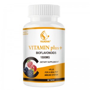 High-Dose 1000mg Vitamin C Sodium Ascorbate Capsules Tablet High Quality Dietary Supplement