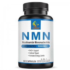 Anti-Aging Herbal Supplements for Adults Niacinamide Mononucleotide Resveratrol NMN Capsule