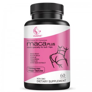 OEM Curve Big Butt Enlargement Pills Buttock Enhancement Pill Butt and Hip Enlargement Firming Maca Capsule