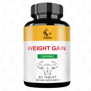 Private Label Natural Weight Gain Tablet Supplements Hot Selling Adult Vitamins Capsules and Pills Beauty Products
