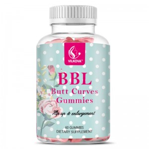 OEM Hot Selling BBL Enlargement Gummies Butt Booster Products Butt Enhancement Gummy for Women