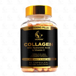 2025 OEM Hot Selling Collagen Capsule with Hyaluronic Acid Vitamin C for Healthy Skin Hair Nails & Joint Support