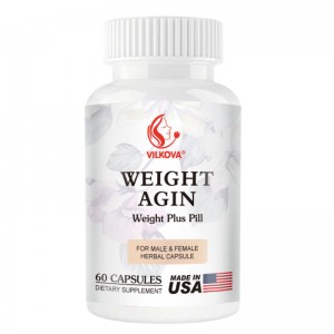 Private Label Natural Weight Gain Supplements Hot Selling Vitamins Capsule and Tablet for Adults Pills Dosage Form