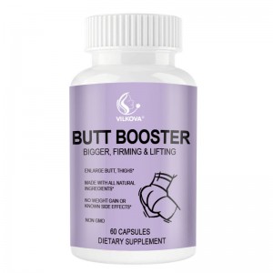 Private Label BBL Capsule Herbal Supplements for Women's Butt Enhancement Maca Ginseng Bears Vitamins Pills for Adult Beauty