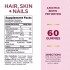 OEM Hot Selling L-Glutathion Collagen Biotin Vitemin Anti-Aging Skin Whitening Gummies Plant Extracts Targeting Skin Nails Hair