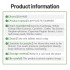 OEM/DOM Customized Healthy Detox Capsules GMP Certified Natural Herbal Extract for Weight Management Food Grade Glass Container