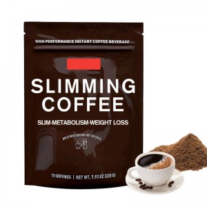 Factory Customization Wight Loss Products Detox Enzyme Instant Coffee Metabolism Support Slimming Coffee Fat Burning Supplement