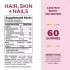 OEM Hot Selling L-Glutathion Collagen Biotin Vitemin Anti-Aging Skin Whitening Gummies Plant Extracts Targeting Skin Nails Hair