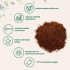 OEM Instant Reishi Mushroom Coffee Bulk White Label Cordyceps Blend Organic Focus Mushroom Lions Mane Chaga Coffee Powder