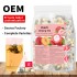 Natural plants tea Ginseng, Turmeric, Cinnamon, Ginger, Lorraine, Flower, Chamomile
