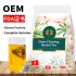 Natural plants tea Ginseng, Turmeric, Cinnamon, Ginger, Lorraine, Flower, Chamomile