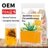 Natural plants tea Ginseng, Turmeric, Cinnamon, Ginger, Lorraine, Flower, Chamomile