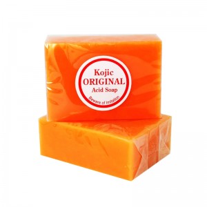 Super White Strong Kojic Acid Vitamin C Lightening Soap for Face and Body Carrot Papaya Glutathione Soap Wholesale